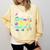 1980s 80's Baby 1990s 90's Made Me Birthday Nostalgia Vibes Comfort Colors Sweatshirt Blue Spruce