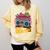 1980s 80s Reunion Nostalgia Memories Music School Grew Up Premium Tri-Blend Comfort Colors Sweatshirt Blue Spruce