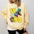 1990 Retro Raised In The 90s Old School Nostalgia Vibes Comfort Colors Sweatshirt Blue Spruce