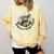 2 SIDES I Look Better Bent Over A Book Saying Quote Comfort Colors Sweatshirt Blue Spruce