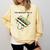70s 80s 90s Retro Party Costume Nostalgia Cassette Comfort Colors Sweatshirt Blue Spruce