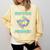 80s 90s Nostalgia Magic Cube Retro Party Costume Comfort Colors Sweatshirt Blue Spruce