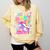 80's Baby 90's Made Me 1980s 1990s Nostalgia Retro Party Comfort Colors Sweatshirt Blue Spruce