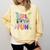 80's Girls Just Wanna Have Fun Nostalgia 1980s Comfort Colors Sweatshirt Blue Spruce