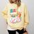 90's Nineties Nostalgia Costume Party Back To The 90s Comfort Colors Sweatshirt Blue Spruce