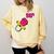 90’s Ring Retro Nostalgia Colorful Throwback Comfort Colors Sweatshirt Blue Spruce
