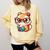 Adorable Book Lover Chipmunk With Reading Glasses Cute Premium Comfort Colors Sweatshirt Blue Spruce Adorable Book Lover Chipmunk With Reading Glasses Cute Premium Comfort Colors Sweatshirt Blue Spruce