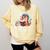 Adorable Book Lover Dragon Read Books Be Kind Stay Weird Comfort Colors Sweatshirt Blue Spruce