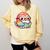 Adorable Book Lover Parrot With Reading Glasses Cute Comfort Colors Sweatshirt Blue Spruce