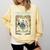 Alcott Little Women Characters Literature Book Illustration Comfort Colors Sweatshirt Blue Spruce