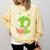 Alien Reading Book Believe In Yourself Kids Women Men Comfort Colors Sweatshirt Blue Spruce