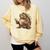 Alligator Snapping Turtle Reading A Book Comfort Colors Sweatshirt Blue Spruce