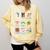 Ally Anti Trump Liberal BLM Love Is Love Banned Books Icons Comfort Colors Sweatshirt Blue Spruce
