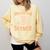 Antique NOSTALGIA SEEKER Antique Collector Comfort Colors Sweatshirt Blue Spruce