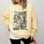 Apocalypse St John Devours The Book 1498 DüRer Angels Comfort Colors Sweatshirt Blue Spruce