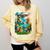 Aqua In The Skies Frutiger Aero Comfort Colors Sweatshirt Blue Spruce