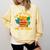 Ban The Fascist Save The Books For a Book Fan Comfort Colors Sweatshirt Blue Spruce