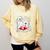 Bella Ciao Goodbye Beautiful Skull Book Of Dark Magic Occult Comfort Colors Sweatshirt Blue Spruce