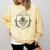 Belle's Book Club Est 1991 Belle's Book Shop Comfort Colors Sweatshirt Blue Spruce