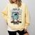 This Is My Book Character Costume Reading Book Lover Comfort Colors Sweatshirt Blue Spruce