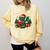 Book Dragon Christmas Reading For Fantasy Lovers Comfort Colors Sweatshirt Blue Spruce