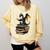 Book Dragon Comfort Colors Sweatshirt Blue Spruce