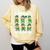 Book Leprechaun St Patrick's Day Library Librarian Reading Comfort Colors Sweatshirt Blue Spruce Book Leprechaun St Patrick's Day Library Librarian Reading Comfort Colors Sweatshirt Blue Spruce