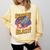 Book Lover Kids And Adults Reading Is a Blast Rocket Ship Comfort Colors Sweatshirt Blue Spruce