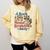 Book Lovers a Book a Day Keeps The Mental Breakdown Away Comfort Colors Sweatshirt Blue Spruce