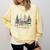My Book Preference Has Me On The Naughty List Christmas Tree Comfort Colors Sweatshirt Blue Spruce