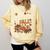 All Booked For Fall Pumpkin Books Thanksgiving Autumn Leaves Comfort Colors Sweatshirt Blue Spruce