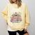 All Booked For Valentines Book Lover Romance Comfort Colors Sweatshirt Blue Spruce