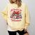 All Booked For Valentines Book Lover Teachers Comfort Colors Sweatshirt Blue Spruce