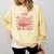 All Booked For Valentine’s Day Readers Teachers Bookworms Comfort Colors Sweatshirt Blue Spruce