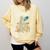 Bookish Quote In a World Of Bookworms Be a Book Dragon Comfort Colors Sweatshirt Blue Spruce