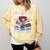 Books Coffee Yarn Lover My Favorite Things Comfort Colors Sweatshirt Blue Spruce