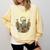 Books Make Me Happy Skeleton Read Reading Librarian Book Comfort Colors Sweatshirt Blue Spruce