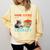 BOOKS AND MAINE COONS ARE MY THERAPY Main Coon Comfort Colors Sweatshirt Blue Spruce