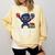 Books Ninja Read Reading Librarian Book Toddler Boys Kids Comfort Colors Sweatshirt Blue Spruce