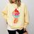 Books Reading Ice Cream Comfort Colors Sweatshirt Blue Spruce