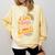 Books Reading Lover Bookworm Nerd Librarian Book Reader Comfort Colors Sweatshirt Blue Spruce