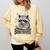 Booktrovert Raccoon Reading And Coffee For Book Lover Comfort Colors Sweatshirt Blue Spruce Booktrovert Raccoon Reading And Coffee For Book Lover Comfort Colors Sweatshirt Blue Spruce
