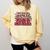 Born To Read Books Forced To Read Emails Groovy Reading Comfort Colors Sweatshirt Blue Spruce