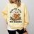 Bury Me With My Books Ghost Tee Comfort Colors Sweatshirt Blue Spruce