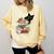 Cat And Books Flowers Reading Club Cat Lover Bookworm Comfort Colors Sweatshirt Blue Spruce