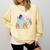 Cat Reading a Romance BookI Like My Books Extra Spicy Comfort Colors Sweatshirt Blue Spruce