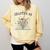 Chapter 69 Book Lovers & Readers 69th Birthday Wildflowers Comfort Colors Sweatshirt Blue Spruce