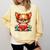 Chihuahua Reading a Book Dog Comfort Colors Sweatshirt Blue Spruce Chihuahua Reading a Book Dog Comfort Colors Sweatshirt Blue Spruce