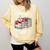 Christmas Book Lovers Naughty Or Nice Comfort Colors Sweatshirt Blue Spruce