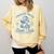 Christmas Snowman Frosted Tales Book Club Comfort Colors Sweatshirt Blue Spruce
